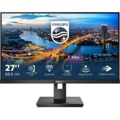 Philips B Line 275B1 27" 2K Display Monitor - Stunning 2560 x 1440 Resolution, Versatile DVI/HDMI/DisplayPort, 75Hz Refresh Rate